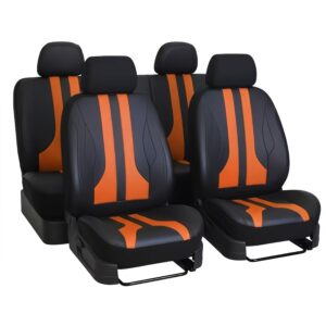 Seat covers compatible vehicles pu leather cushioned