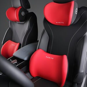 Interior set neck pillow lumbar support high