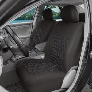 Universal size football pattern quilted sports car seat
